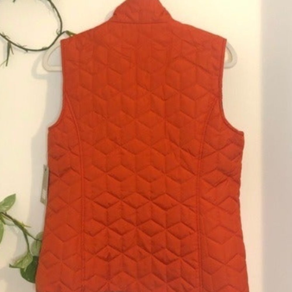 G.H. Bass & Co sz XL X Large Women's Vest Orange/Rust - Picture 11 of 11